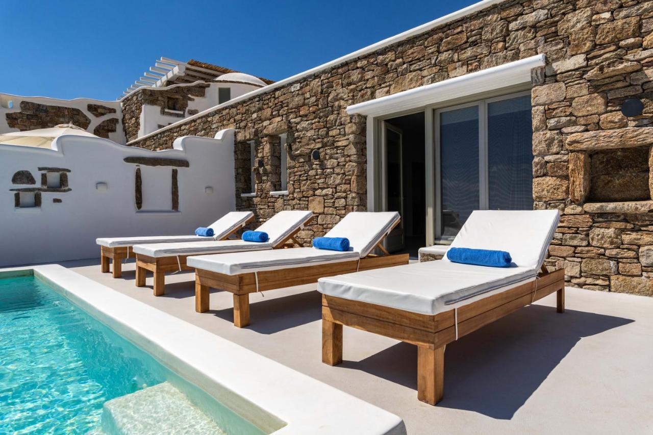Апартаменты Mykonos Divino Тоурлос Экстерьер фото